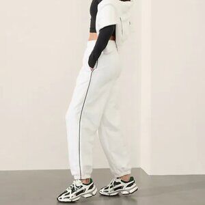 Athleta Forever Fleece High Rise Piping Jogger Size XL | NWT